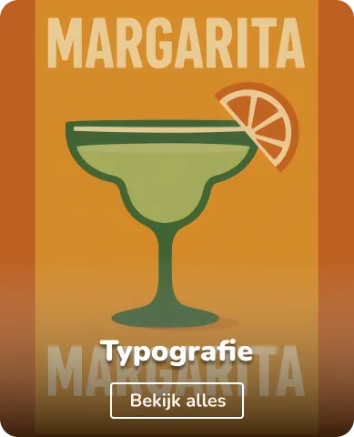 Vilt schilderijen typografie