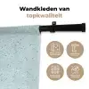 Terrazzo - Patroon - Kleurrijk - Baby Blauw Wandkleed katoen klein 269 -sfeer2