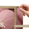 Basketballen - Roze - Quote - Sportief Light Box met batterij (Wandlamp) middel -USP_websiteprintNL