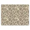 Giraf - Patroon - Beige - Bruin muismat rubber klein 262 -3d