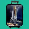 Spaceshuttle die klaar is om op te stijgen Kinderkoffer - Zwart klein -zzz_website3d_nbs