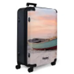 Rustiek - Roeiboot - Zandstrand NBS - Large koffer - Volwassenen Unisex groot -product1
