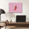 Peper - Rood - Illustratie PET vilt klein -sfeer5