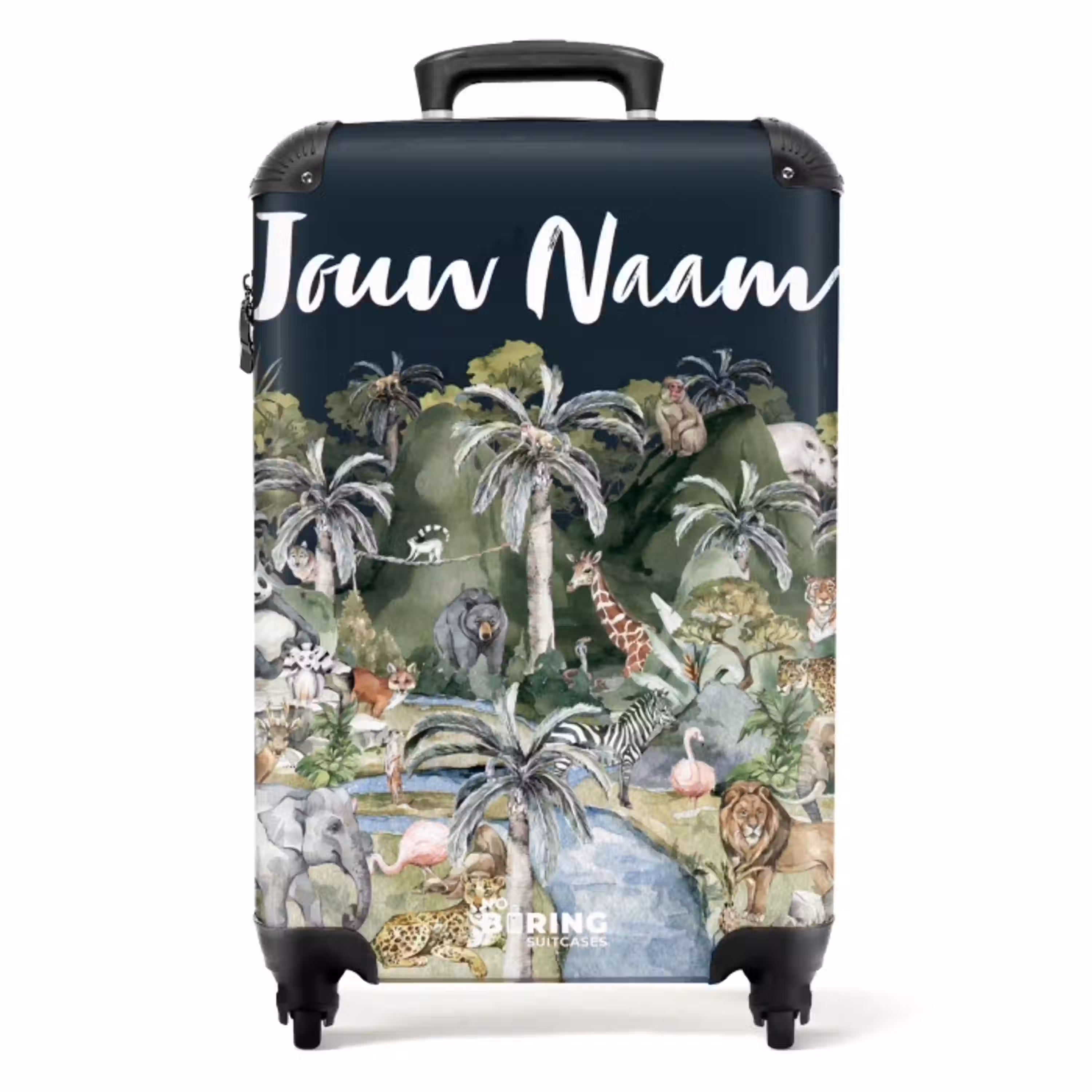 Jungle in de maneschijn NBS - Handbagage koffer - Kinderen Unisex middel -productfoto_recht