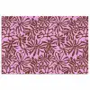 Organisch - Patroon - Roze poster papier klein 62 -3d