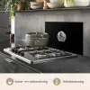 Cupcake - Luxueus - Zilver keuken achterwand spatscherm klein -usp_NL