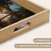 Palmbomen - Hangmat - Strand - Zonsondergang Dienblad Rechthoek middel -USP_HandgreepNL