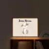 Hond - Gevlekt - Bruin Light Box met batterij (Wandlamp kind) middel -sfeer1_kind