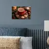 Chocolademelk - Mok - Winter - Kerst - Gezelligheid poster papier klein -sfeer2