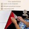 Kompas - Delfts blauw - Zwart keuken achterwand spatscherm klein -spatscherm_NL