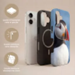 Papegaaiduiker - Portret - Natuur Toughcase MagSafe Apple iPhone 17 klein -USP_Lagen_FR