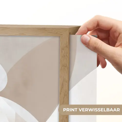 Ovale vormen - Transparant - Zachte overgang Light Box met batterij (Wandlamp) middel -USP_websiteprintNL