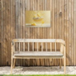 Citroen - Taart - Eten - Geel Tuinposter op houten frame 2 cm dik klein -sfeer4