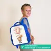 Vinnie vosvaart Kinderrugzak - Blauw middel -sfeer3_NL