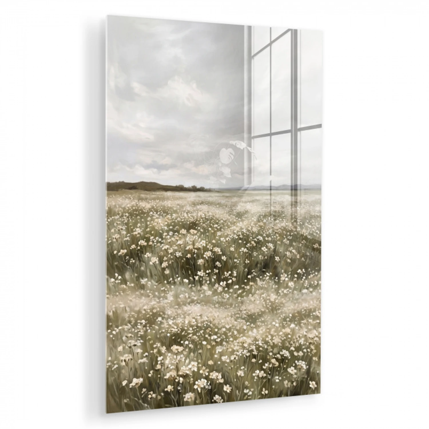 Illustratie - Landschap - Wit plexiglas 5mm klein -zzzproduct_nieuw
