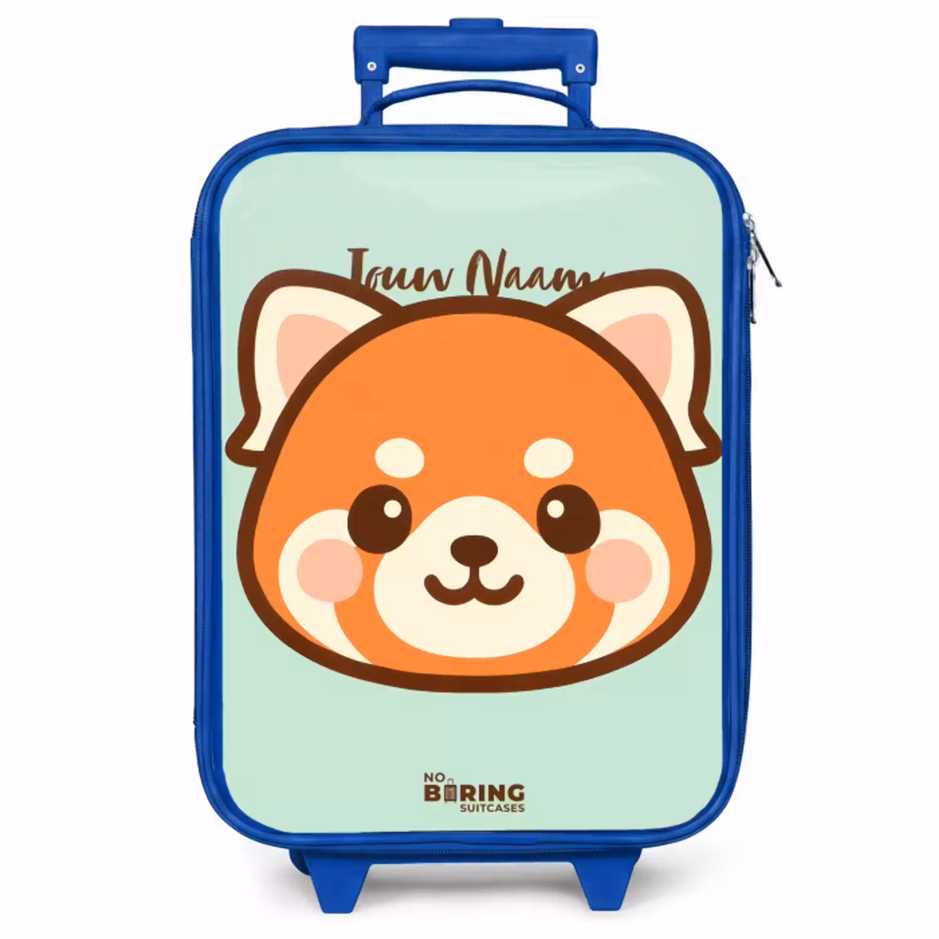 Kawai - Rode panda - Groen Kinderkoffer - Blauw klein -zzz_website3d