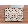 Bloemen - Botanisch - Bordeaux laptophoes neopreen klein 279 -tafel
