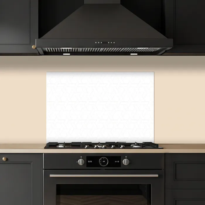 Grafisch - Patroon - Modern - Fijnstijl keuken achterwand spatscherm klein 900 -sfeer1