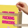 Geel - Valentijn - Tekst Light Box met kabel (Wandlamp) klein -USP_websiteprintNL