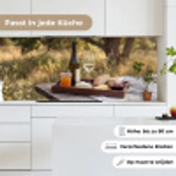 Picknick - Wijn - Kaasplankje keuken achterwand 2 middel -sfeer4_DE