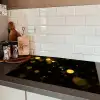 Goudstof en Kosmos Inductie beschermer vinyl 3mm klein -sfeer3