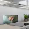 Orchidee - Boeket - Vaas - Bloemen keuken achterwand spatscherm klein -3d_schuin