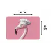 Flamingo - Roze - Koksmuts - Vogel Placemat vinyl groot -specs