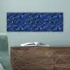 Vloeiend - Verfstrepen - Kleuren canvas 2cm klein 828 -sfeer4