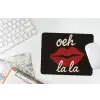Lip - Rood - Quote muismat rubber klein -witbureau