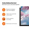 Brug - Kersenbomen - Wit Inductie beschermer vinyl 3mm middel -zzzzzzz-td-ups