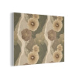 Abstract - Modern - Groen PET vilt klein 837 -3d