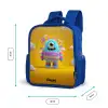 Snoep - Monster - Regenboog Kinderrugzak - Blauw middel -productfoto_formaten