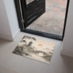 Azië - Landschap - Kleurrijk Deurmat klein -sfeer5