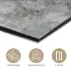 Winter - Kerst - Beton - Dennenappels aluminium wit klein -closeup_NL