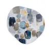 Abstract - Goud - Vormen Wandcirkel Organisch Forex 3mm klein -3d