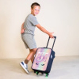 Eenhoorn Kinderkoffer - Zwart klein -sfeer3
