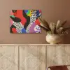 Abstract - Vormen - Kleuren - Stippen PET vilt klein -sfeer4