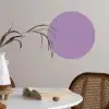 Interieur - Paars - Kleuren - Paarse - Kleur - Effen Wandcirkel behangsticker klein 186 -sfeer3