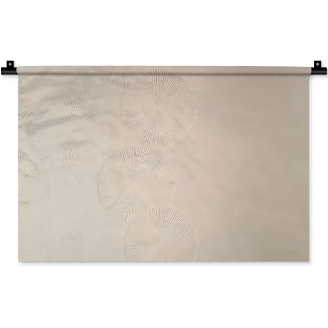 Wandkleed - Japandi - Beige - Modern