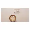 Koffie - Obessive Coffee Disorder - Beige Muismat XXL klein -3d_leeg