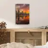Boeddha beelden - Zonsondergang - Water - Boeddhisme plexiglas 5mm klein -sfeer4