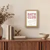 Retro - Bad - Roze Light Box met kabel (Tafellamp) klein -sfeer2