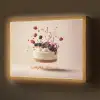 Cheesecake - Eten - Roze - Taart Light Box met batterij (Wandlamp) middel -z3d_website