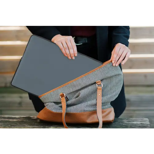 Kleuren - Blauw - Interieur laptophoes neopreen klein 279 -tas