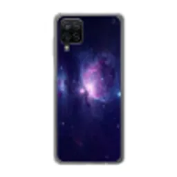 Ruimte - Sterren - Kleurrijk Telefoonhoesje Samsung Galaxy A12 klein -3d