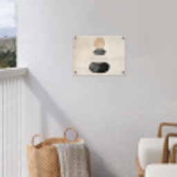 Japandi - Wabi sabi - Beige tuinposter los doek klein -sfeer8