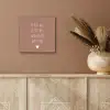 Spreuken - Je kust me je sust me - Maaike Ouboter - Quotes aluminium wit klein -sfeer4