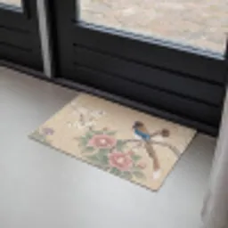 Bloemen - Vogels - Bloemen Deurmat klein -sfeer2