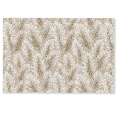 Botanisch - Patroon - Beige Deurmat klein 898 -zkaufland3d