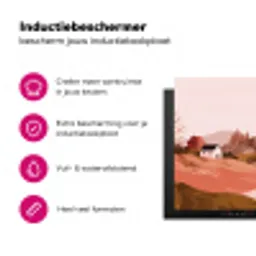 Heuvellandschap - Grafisch - Terracotta Inductie beschermer vinyl 3mm klein -wsfeer2_website